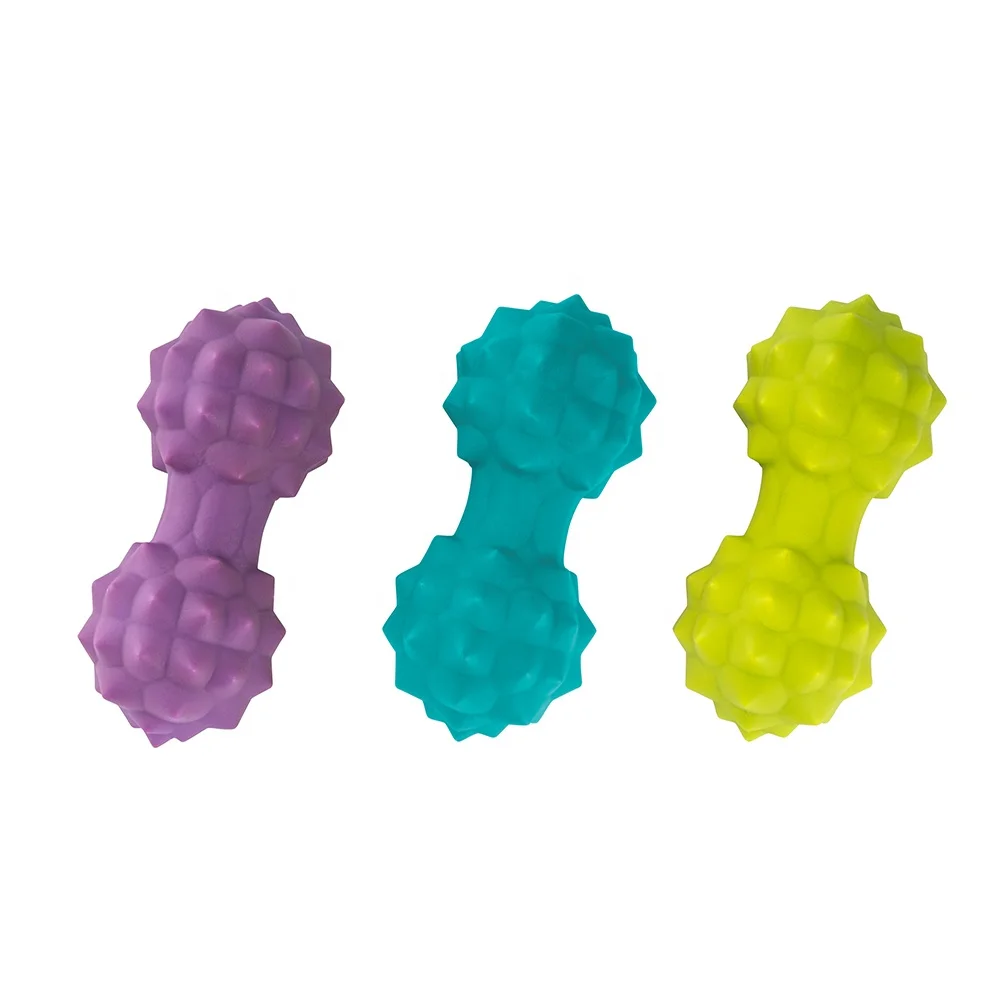 
high quality tpr spiky peanut massage ball for muscle release 