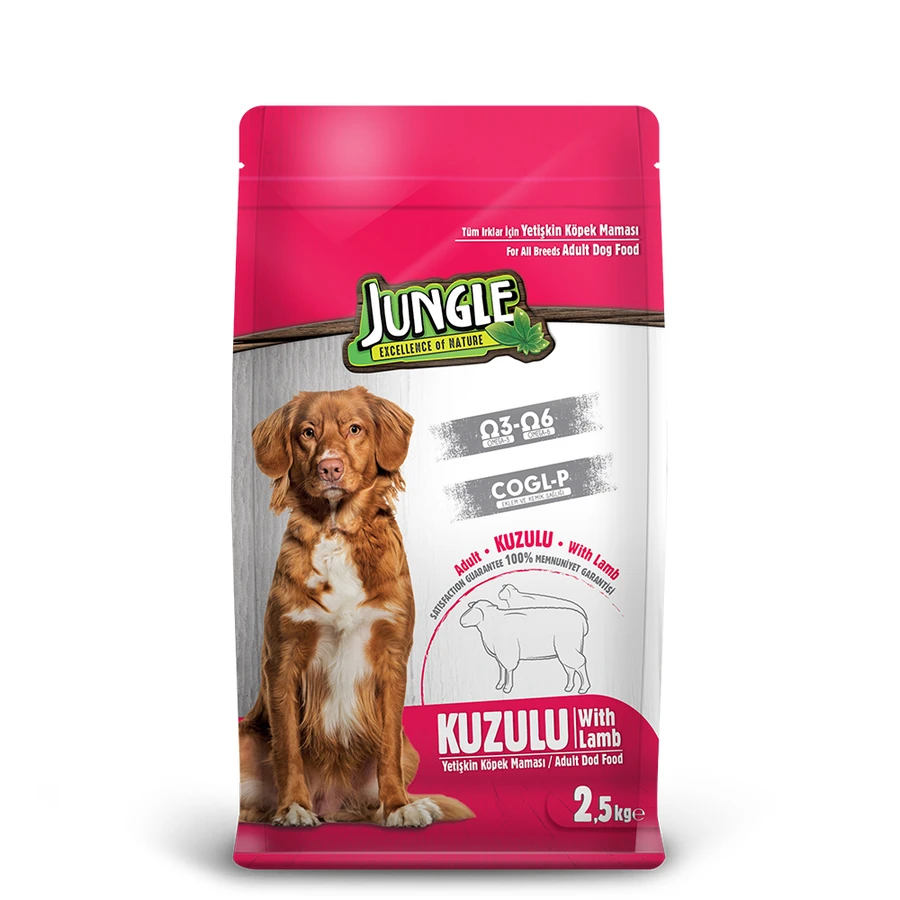 Сухой корм для собак и кошек JUNGLE-курица курица рыба ягненок лосось-1 5 г 2 кг 12 15