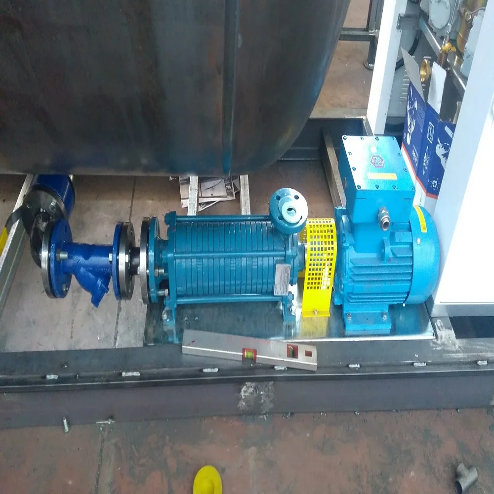 
2A lpg skid station best quality with 3 m3 lpg tank and double nozzle dispenser for car filling 
