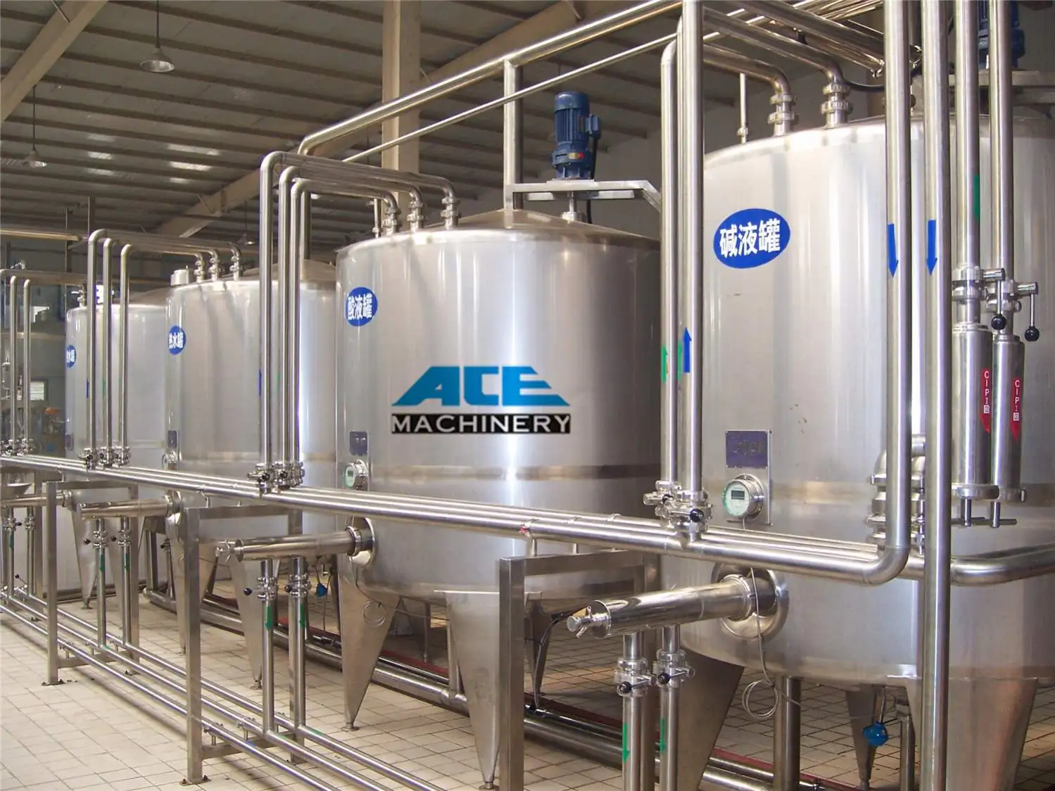 New Design System Equipment Station Cip Cleaning Unit