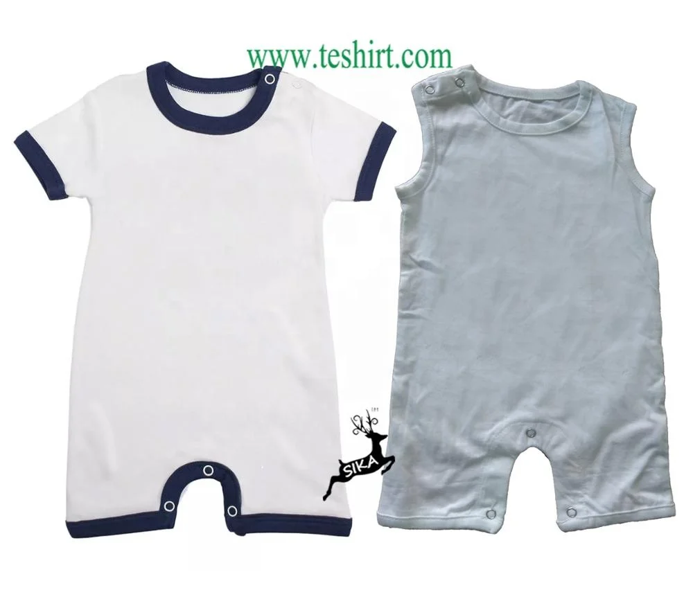 online shopping oem /odm newborn toddler organic ocs cotton Romper jumpsuit  Infant Overall Baby clothing alibaba online sale