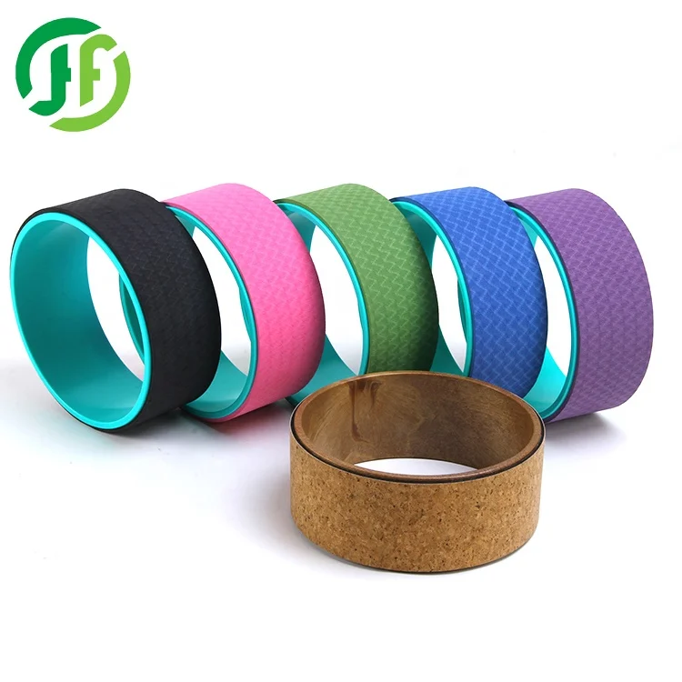 TPE Mini Dharma Yoga Wheel Oem For Beginner Wheel For Yoga