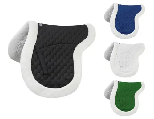 Saddle pad for horses Rear Riser Dressage English Gel Anti-Slip Saddle Pad for Horse