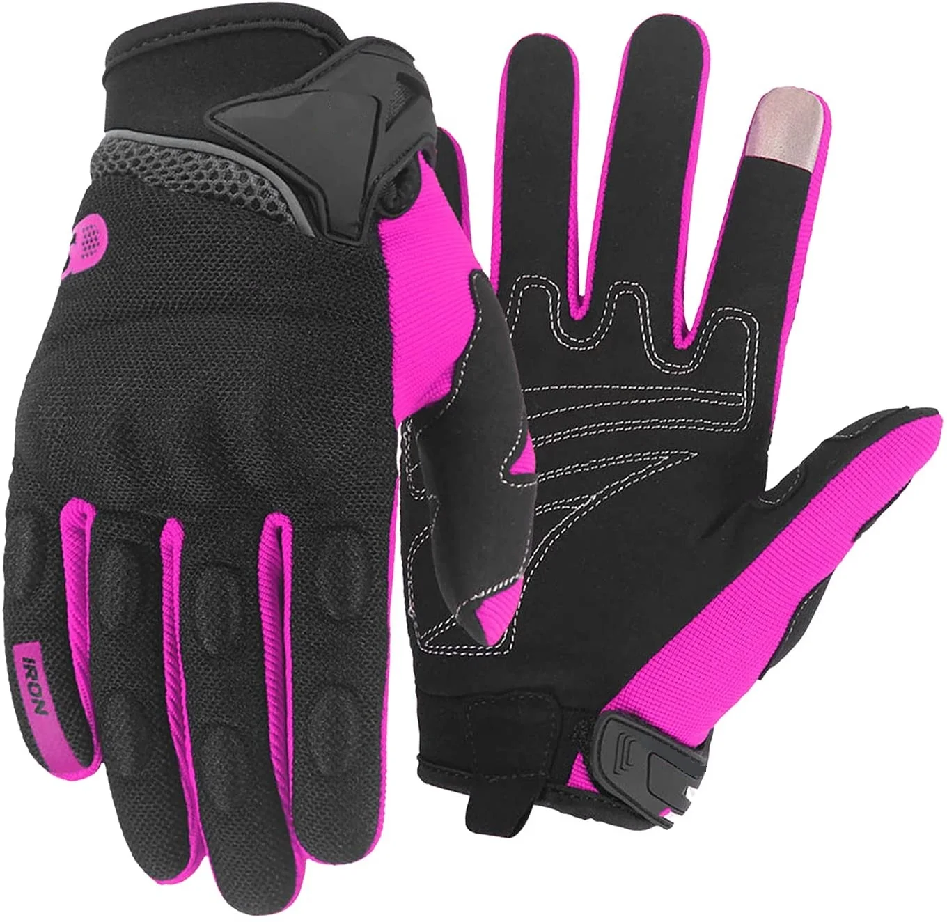 Dexam Motorcycle Gloves for Men Women Summer Motorcycle Riding Gloves Touchscreen Breathable Motorbike Gloves for Racing