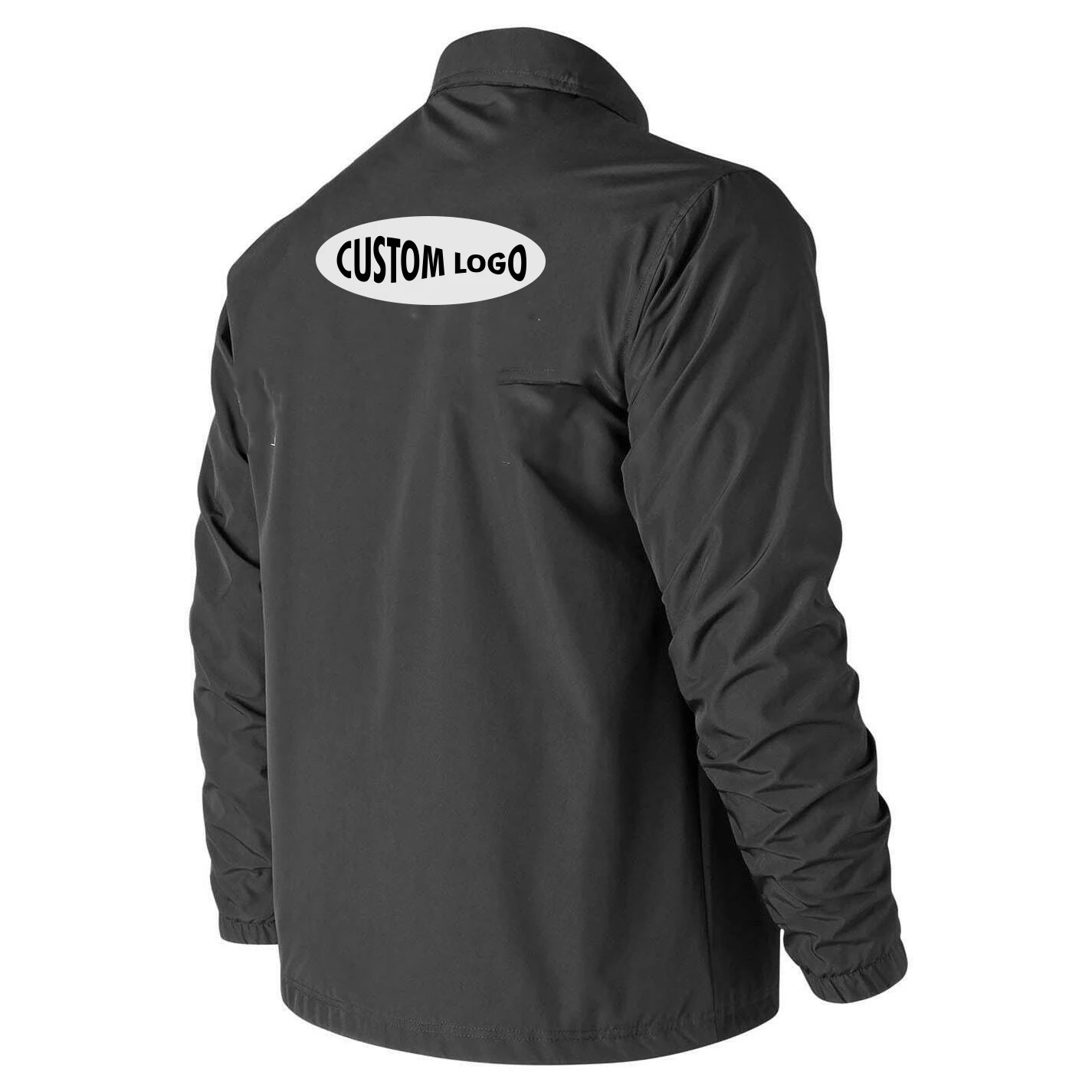 Сделанные на заказ куртки для тренеров с логотипом на заказ куртки для тренеров из нейлона