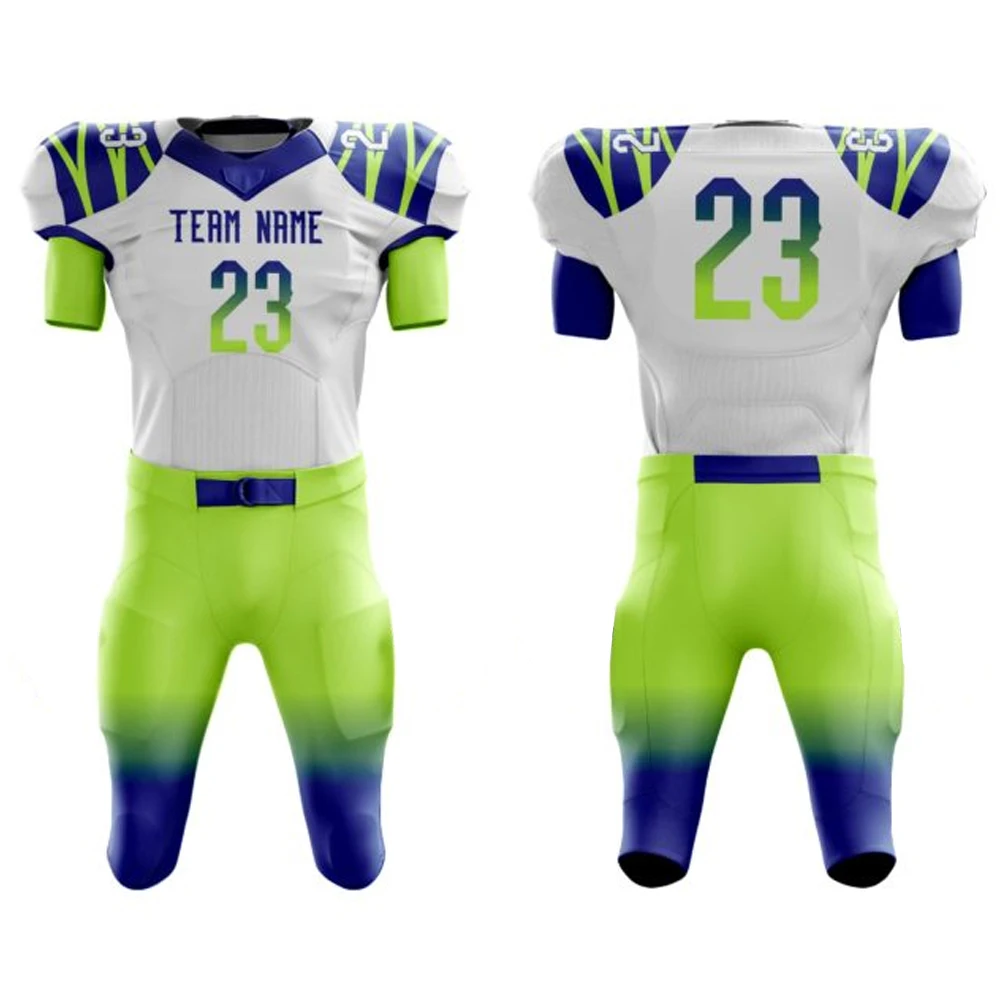 2022 New Arrival Custom Made American Football Jerseys with tackle twill player name and numbering American football uniform