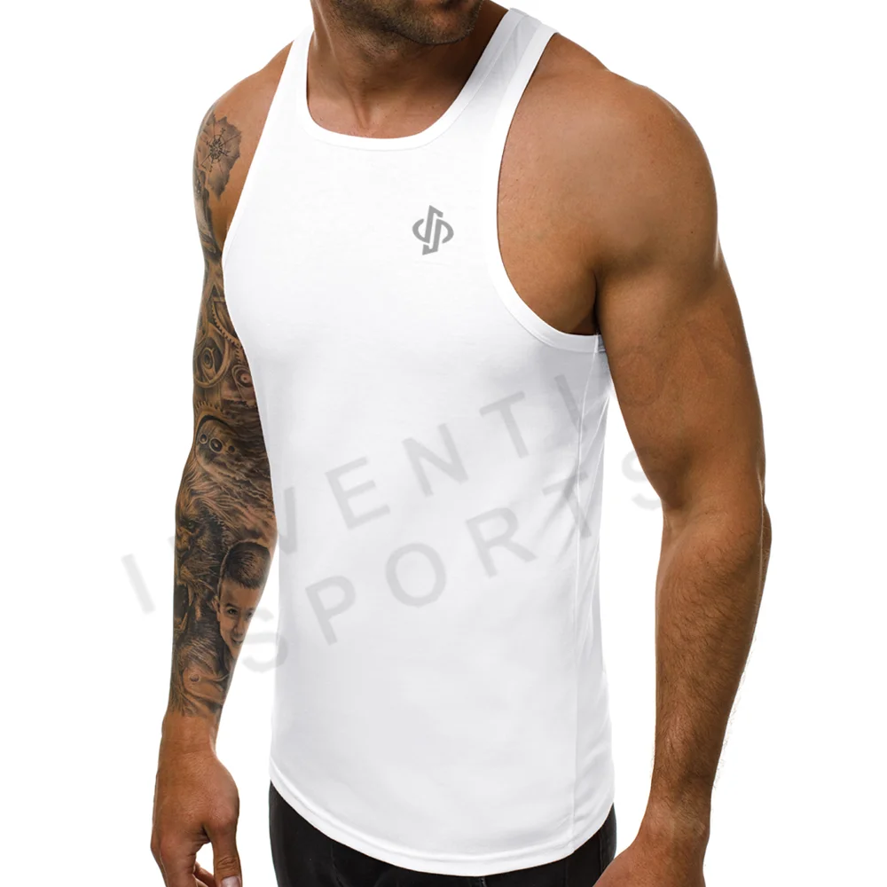 Summer Mens Sport Gym Vest Running Training Singlet Sleeveless Men Tank Top