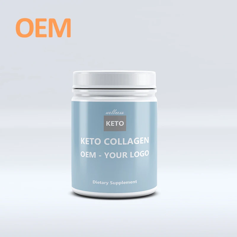 OEM keto hydrolyzed collagen for quick breakfast or snack drink