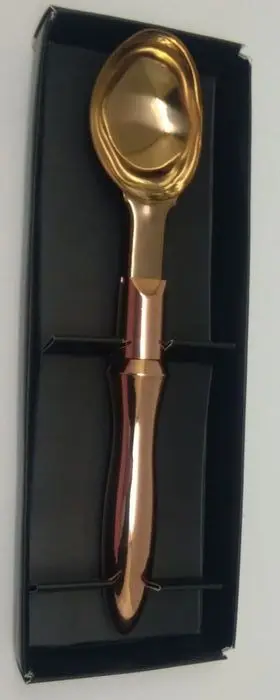 
Yangjiang Factory, Ice scoop with crystal / Rose gold handle, stainless steel, kitchen utensils 