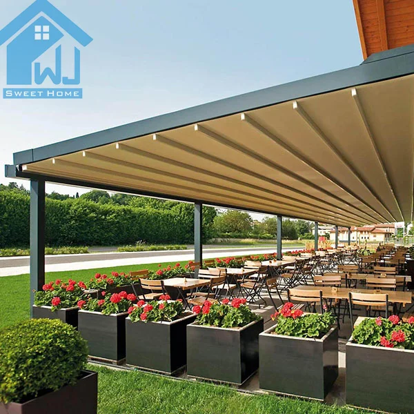 Factory direct sales are hot 270 degree  car motorhome  awning pergola electric awning