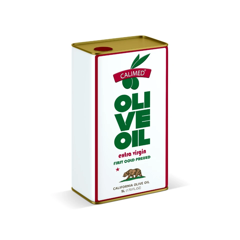 American Extra Virgin Olive Oil in 5L Tin Bottle.