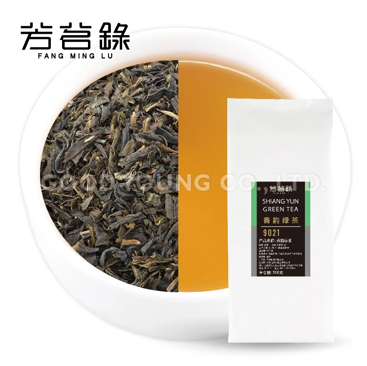 Good Young HACCP HALAL Certification Premium Green Tea Leaves Wholesale Raw Material Package