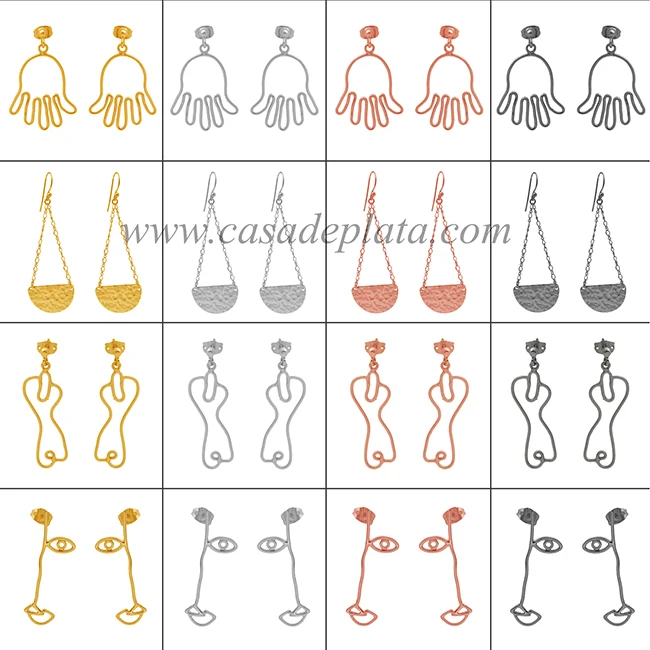 Special New Design  Citrine Gemstone 925 Sterling Silver New Model Earrings For Wedding Wholesale Manufacturers & Suppliers