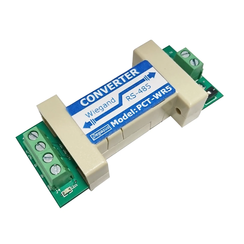 Wiegand / RS-485 biodirectional конвертер