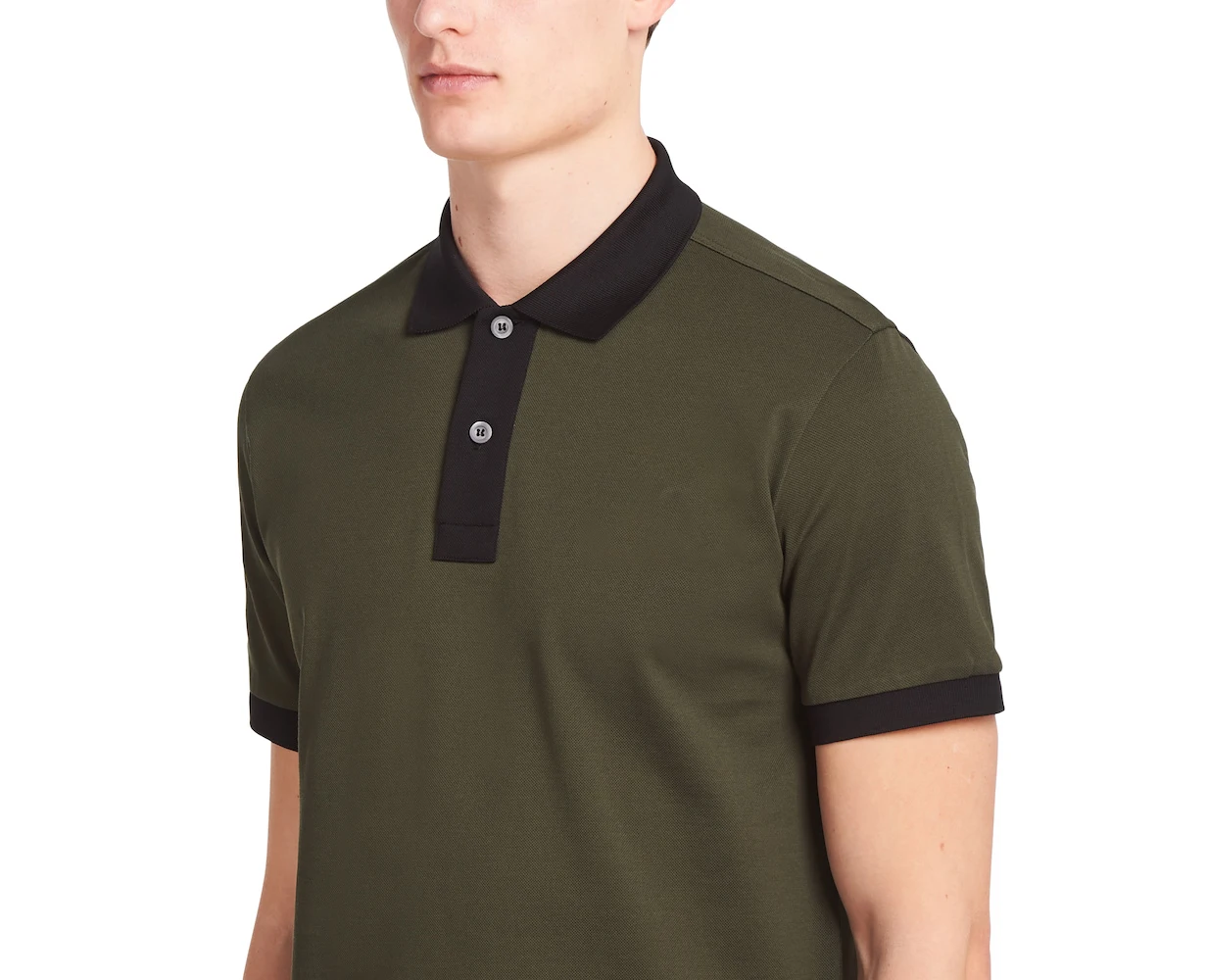 Сделанная в Пакистане рубашка-поло с коротким рукавом и логотипом на заказ высокое качество по низкой цене