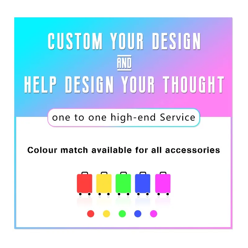 Luggage set trolley handles travel carrier luggage size smart suitcase