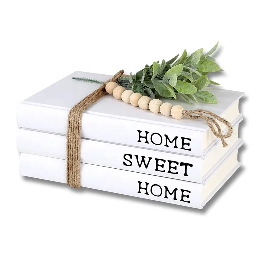 Wholesale Brands Set Stack Real Blank Fashion Decor Home Coffee Table Decorative Books