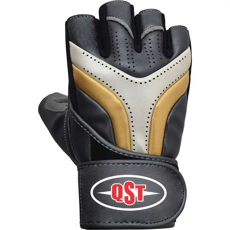 champions weight lifting leather gloves for powerlifting for gym workout  men/women weight lifting gloves