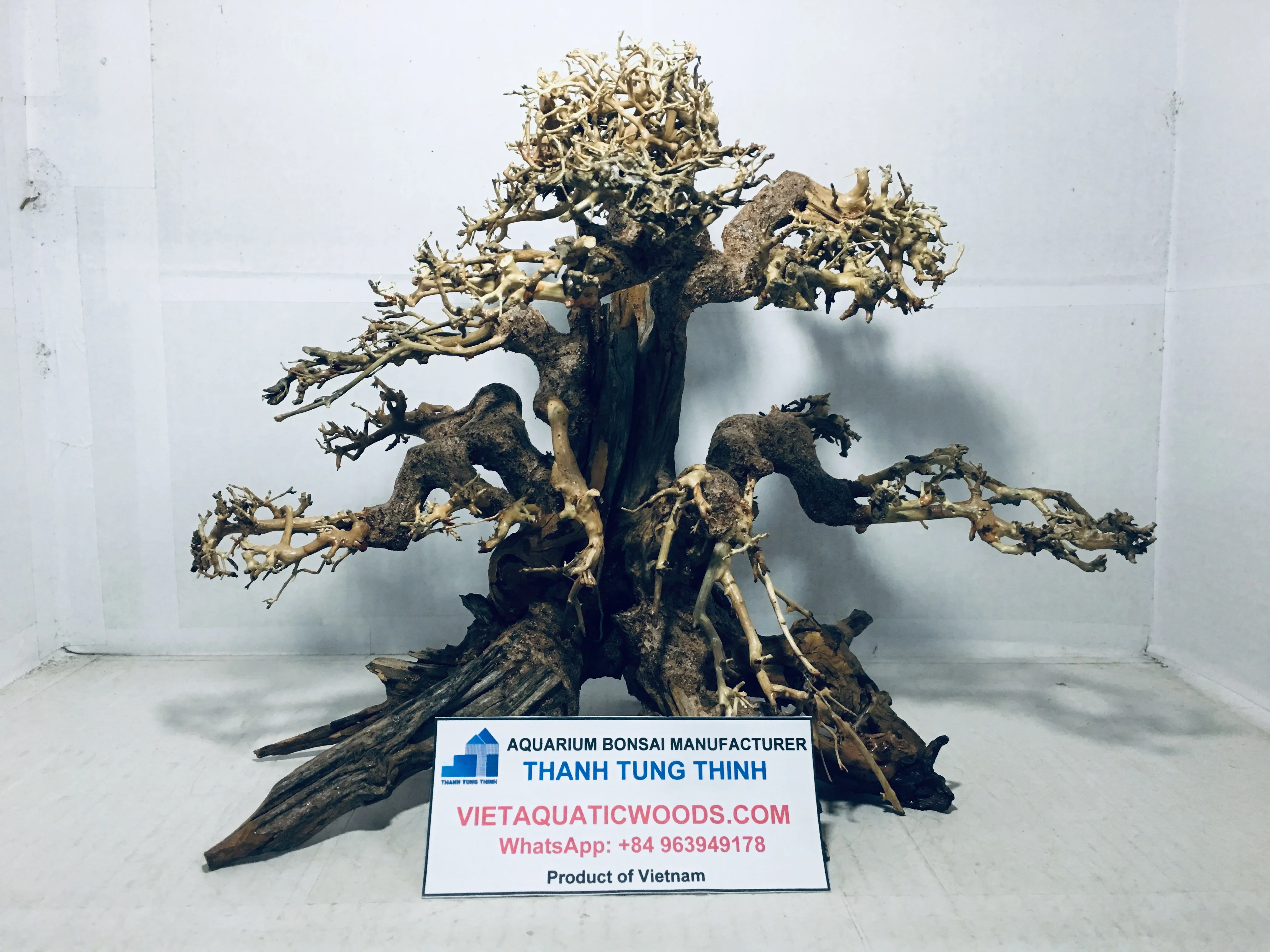 New products Bonsai Driftwood Mangrove Root and Driftwood for Aquarium Decorations WhatsApp: +84 961005832