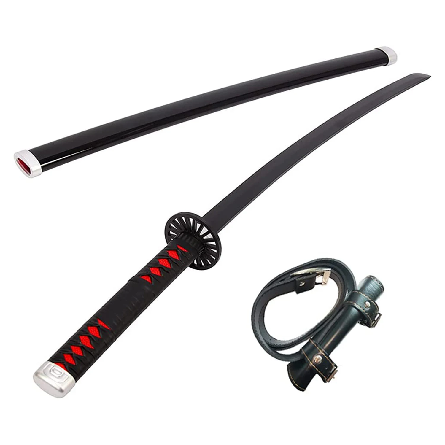 Рассекающий косплей меч камадо тангиро деревянный аниме самурайский меч катана для унисекс, 40,5 дюймов Рождество Хэллоуин несколько стилей