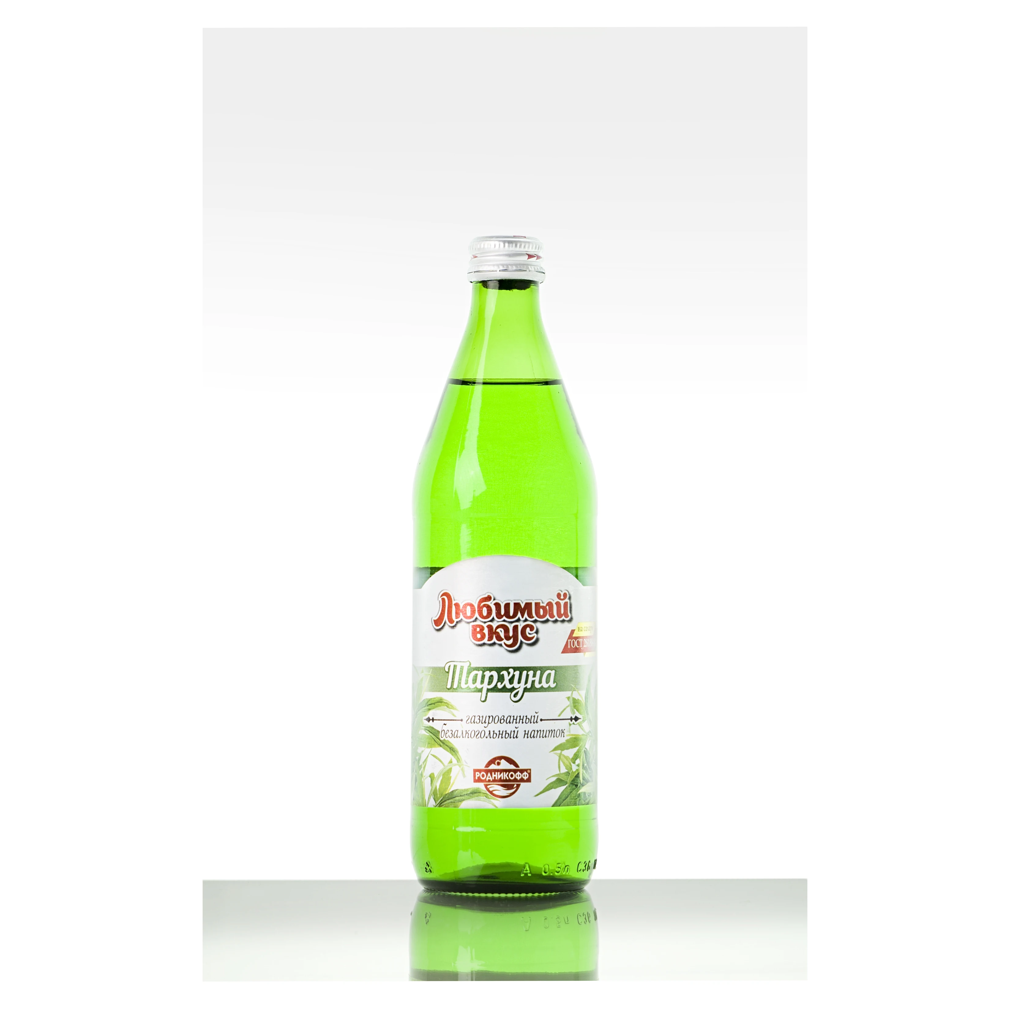 
Quality sparkling soft drink 500ml Tarragon flavour, cold drink 