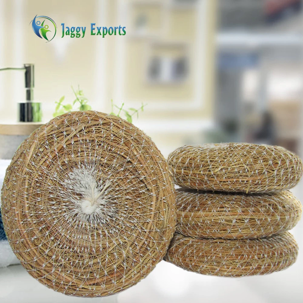 Натуральная косметическая губка для спа-ванны Loofah, скребок для тела Премиум-Качества, Lofa Loofa ветивера Loffa