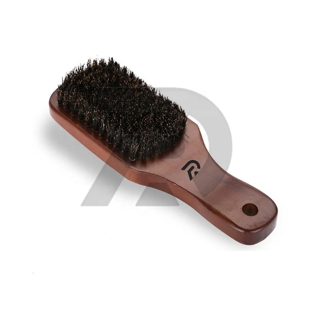 Wooden Material Beard Brush and Comb Set for Men | Prestige Razor 1904 |Oval shape with 100% Boar