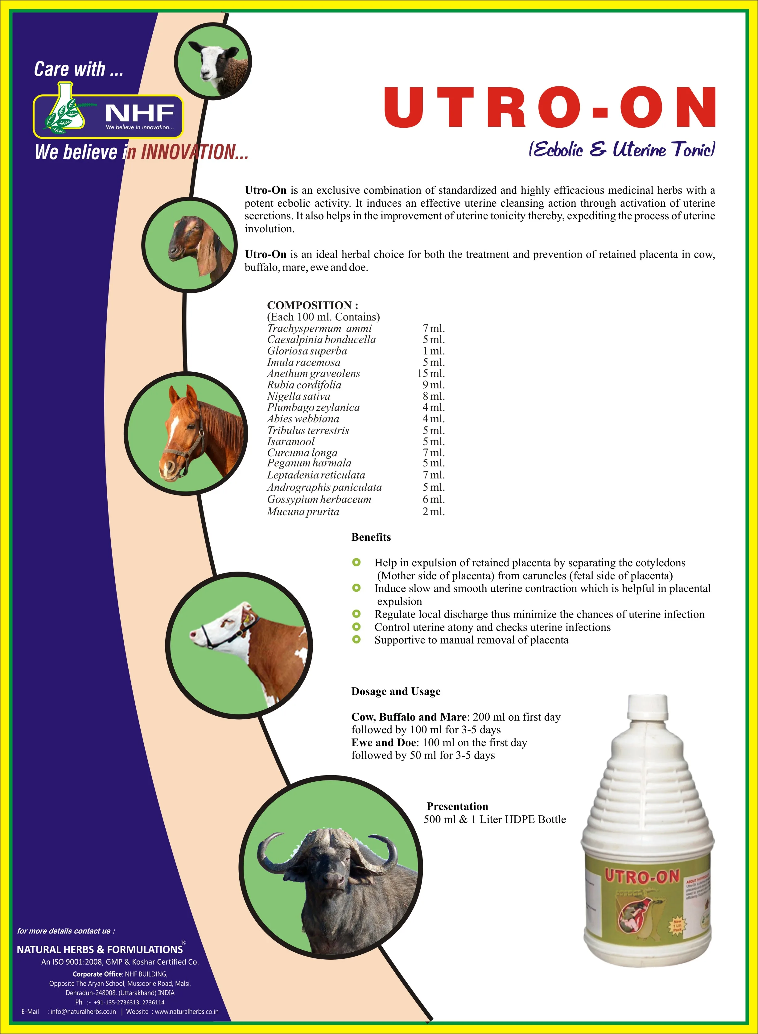 COW UTERUS HEALTH MEDICINE