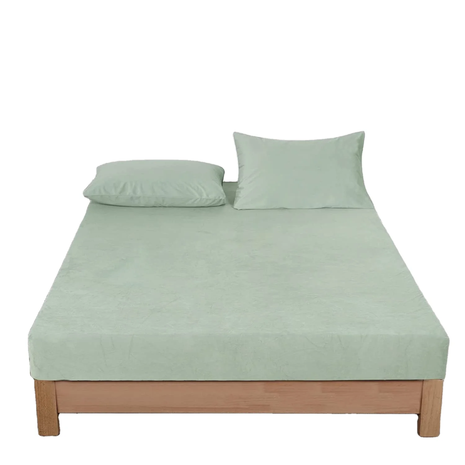 Soft Mattress Protector Velvet Waterproof Mattress Cover