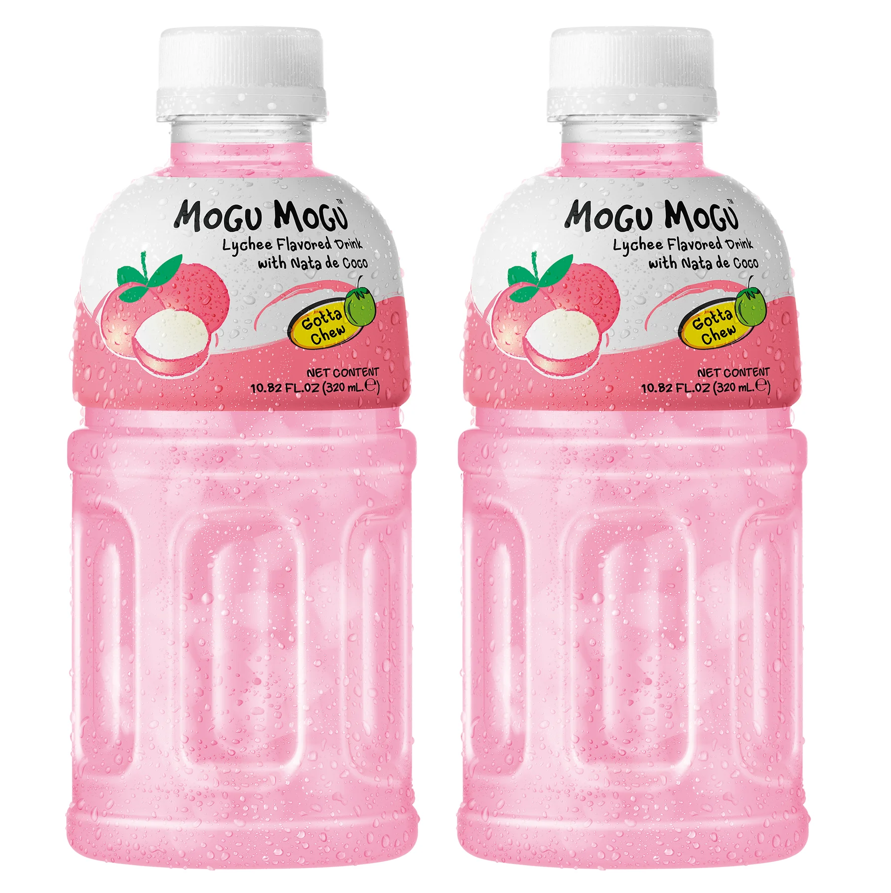 Energy Fresh Juice Fruit Glucose Concentrate Colored Mogu Mogu Lychee Flavoured Drink with Nata de Coco