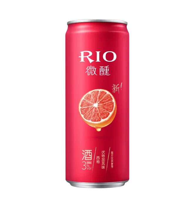 RIO Cocktail Drink ALCOHOLIC BEVERAGES Pre-made Light 3%VOL Grapefruit Vodka Mixed Cocktail can Party Bar Holiday Family 330ml
