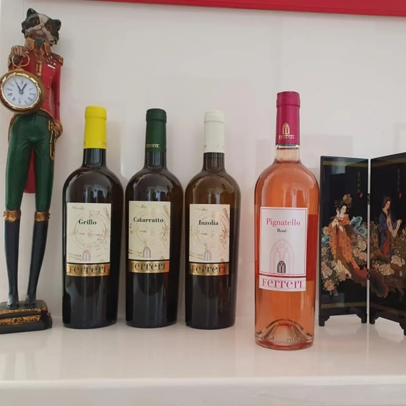 FERRERI Historical Grapes Catarratto Inzolia IGP Terre Siciliane High quality wine 750 ml Packaging Alcohol Grade Weight