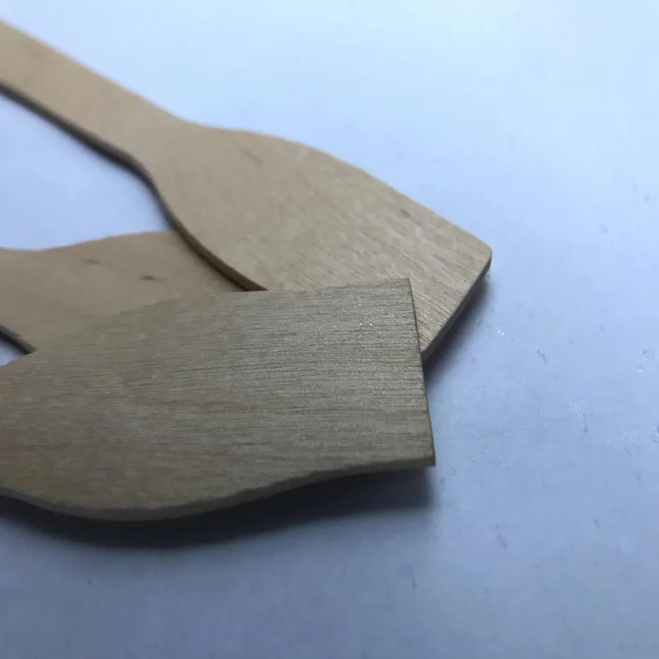 Semi manufactured fork, AB grade, various sizes, material birch wood natural biodegradable bulk