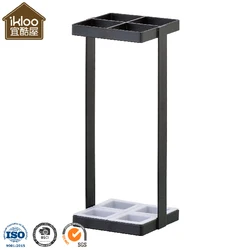 Портативное домашнее хранилище Amazon, оптовая продажа бытовых мелочей, черный дизайнерский комнатный влажный держатель зонта