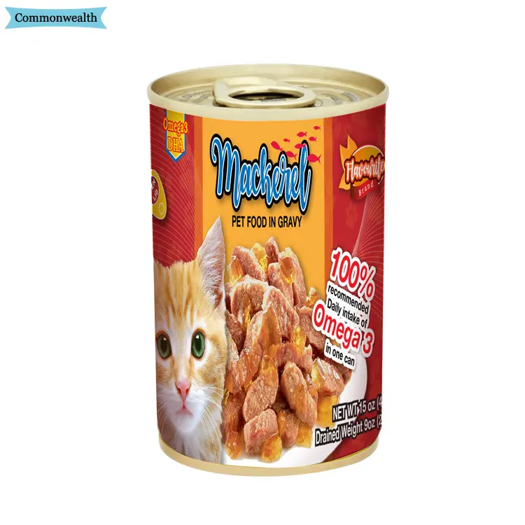 
 Оптовая цена, высокое качество, вес 14 унций, банка для кошачьего корма/печенье для оптовых покупателей  