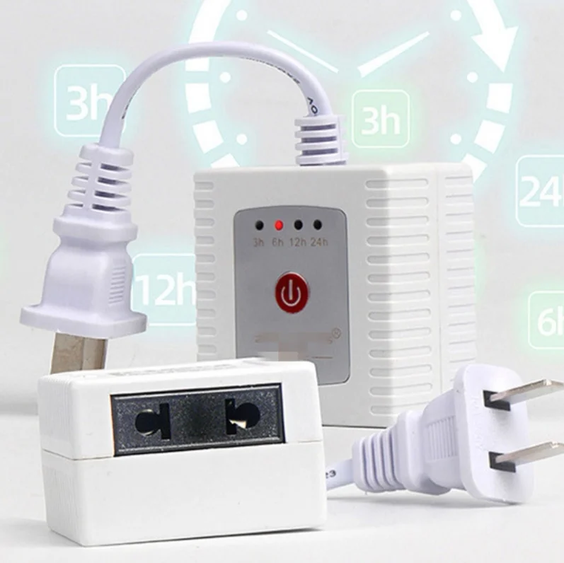 Simple Intelligent Timer  Automatically Turn On Off Electrical Appliances 24 Hours  Plug-in Timing Socket Time Controller