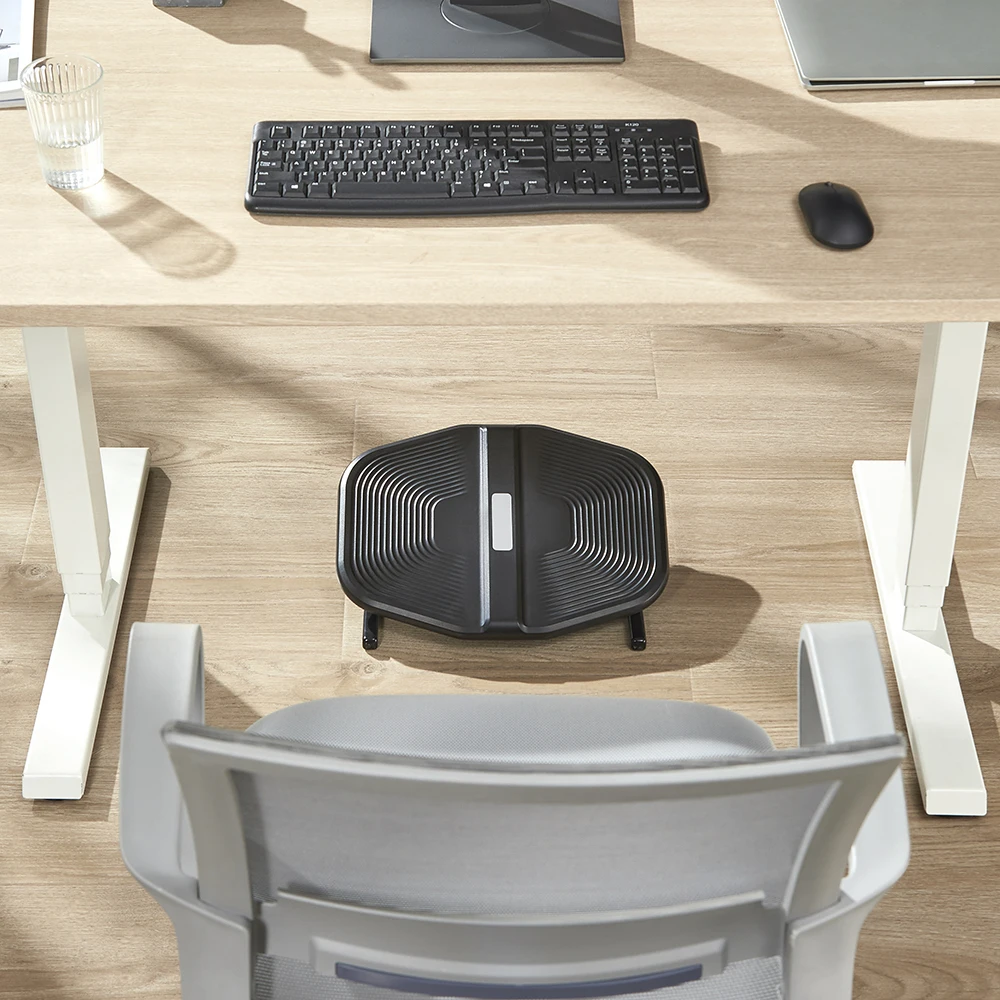 LUMI LEGEND Home Office Under Desk Footrest Ergonomic Highchair Tiltable Foot Rest