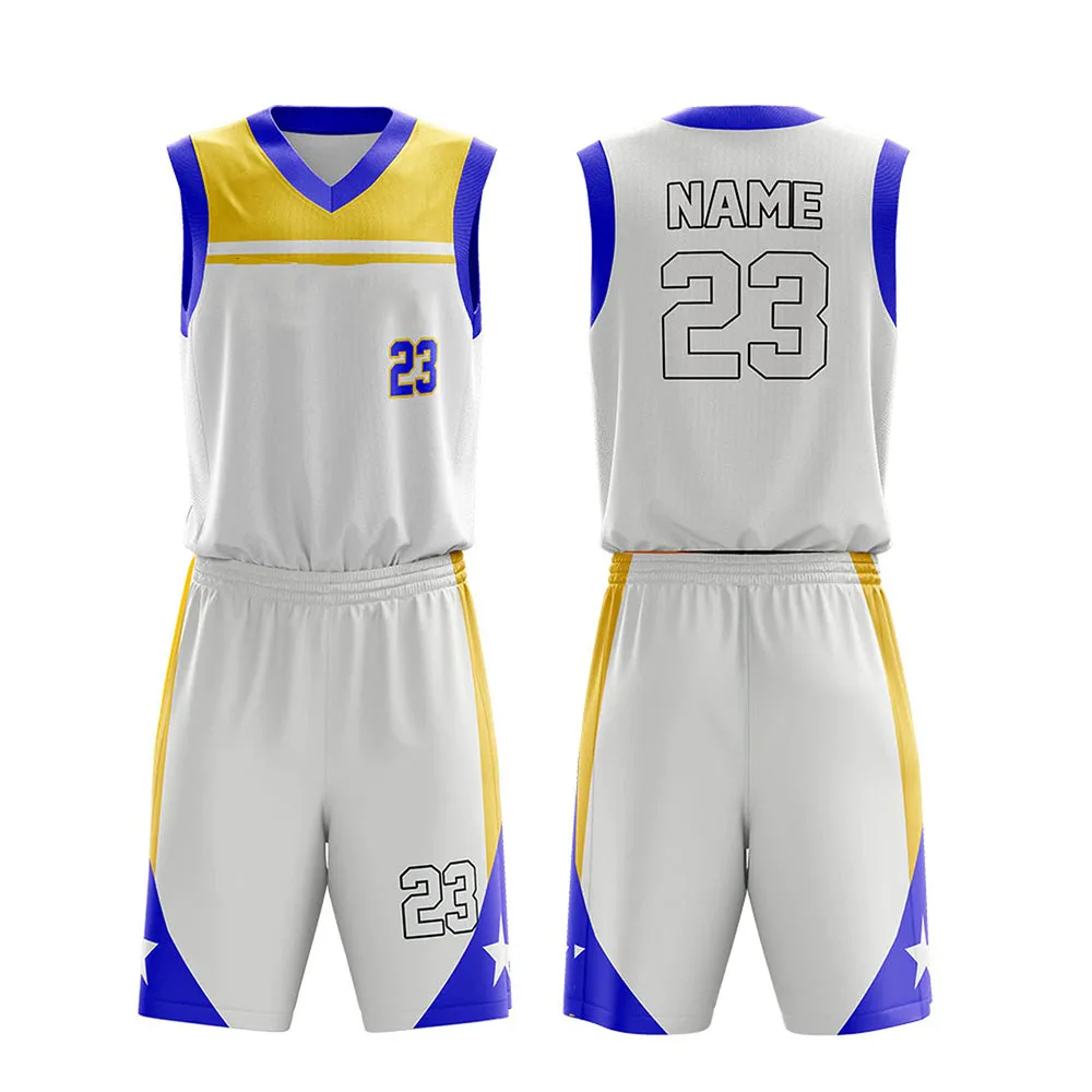  Комплект Баскетбольной униформы для мужчин майка без рукавов с V-образным вырезом и шорты комплект баскетбольной формы