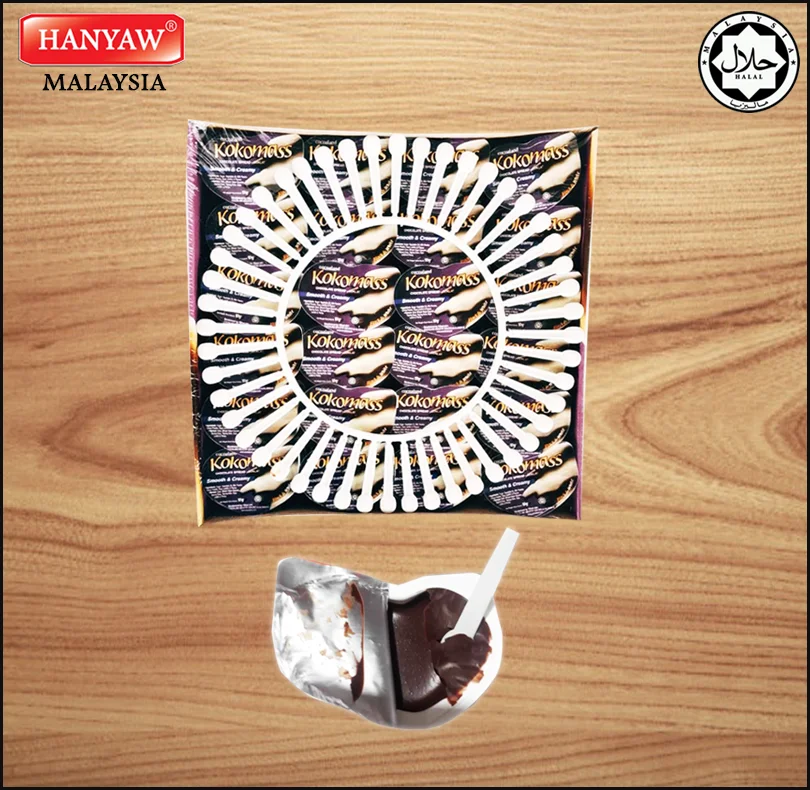 [Малайзия] Быстрая доставка + Халяль Сертифицированный шоколад Kokomass черный/белый (12 коробок X 48 шт. x 10 г/картонная коробка)