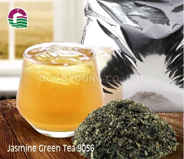 Good Young Taiwan Wholesale Jasmine Green Tea Bulk Loose Leaves For Drinks 9056