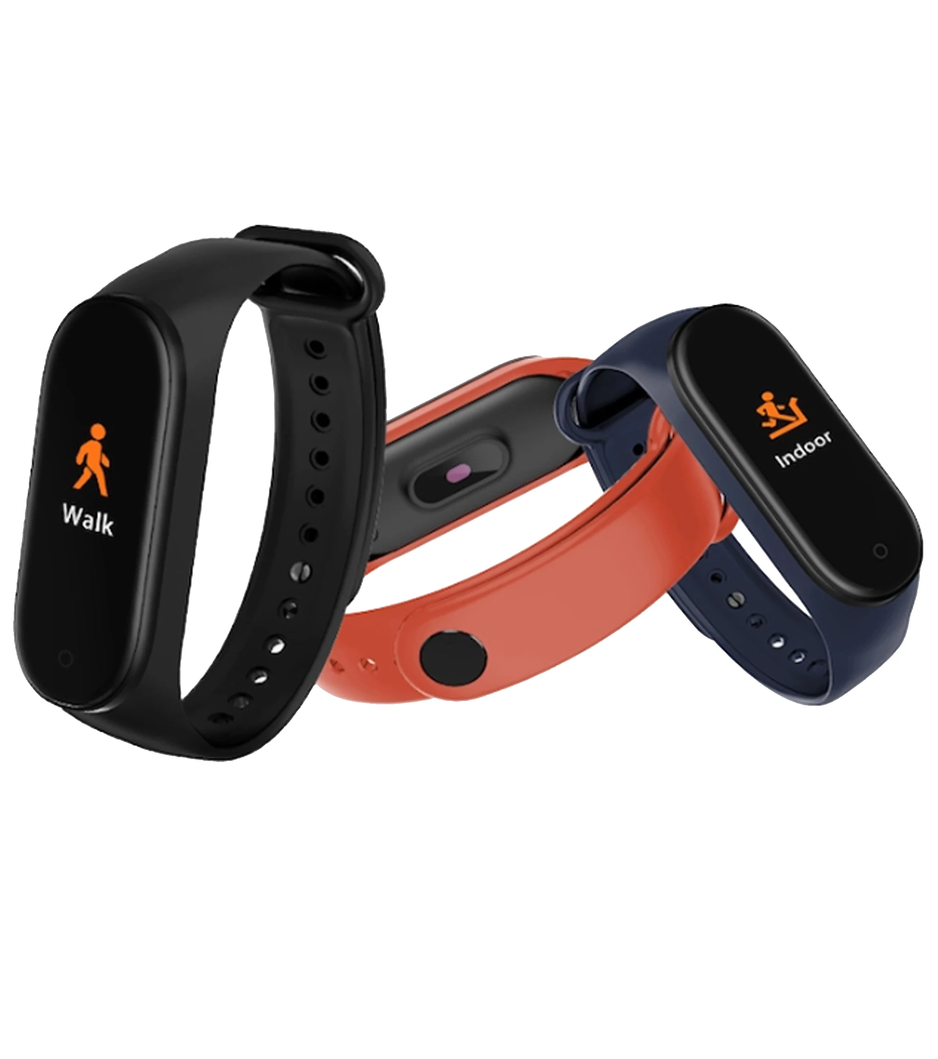 Водонепроницаемый силиконовый смарт-браслет Mi Band M4 с