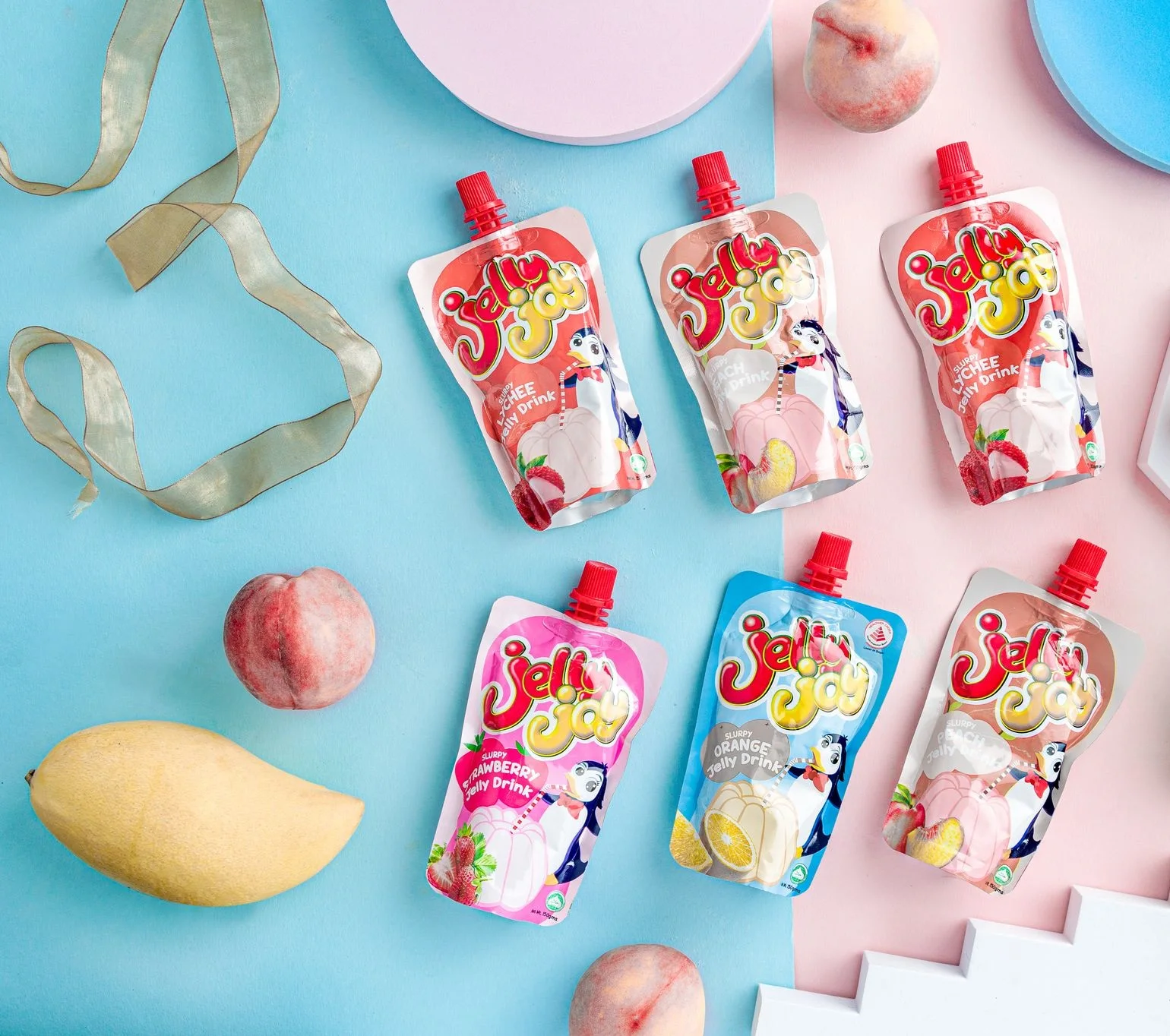 Вкусный напиток мультяшный фруктовый десерт с низким содержанием углерода детский снэк-пакет желе сок (меньше сахара)
