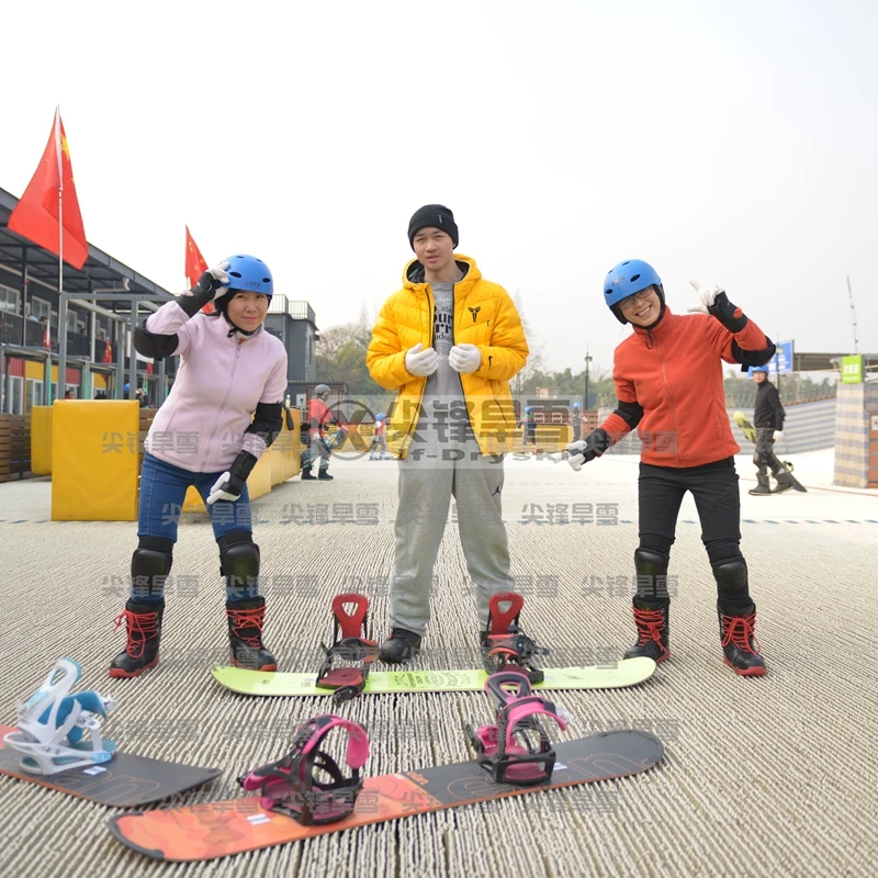 1218h6 JF dry ski needle mushroom dry ski mat us for dry slope artificial snow slope and work with dendix snowflex neveplast