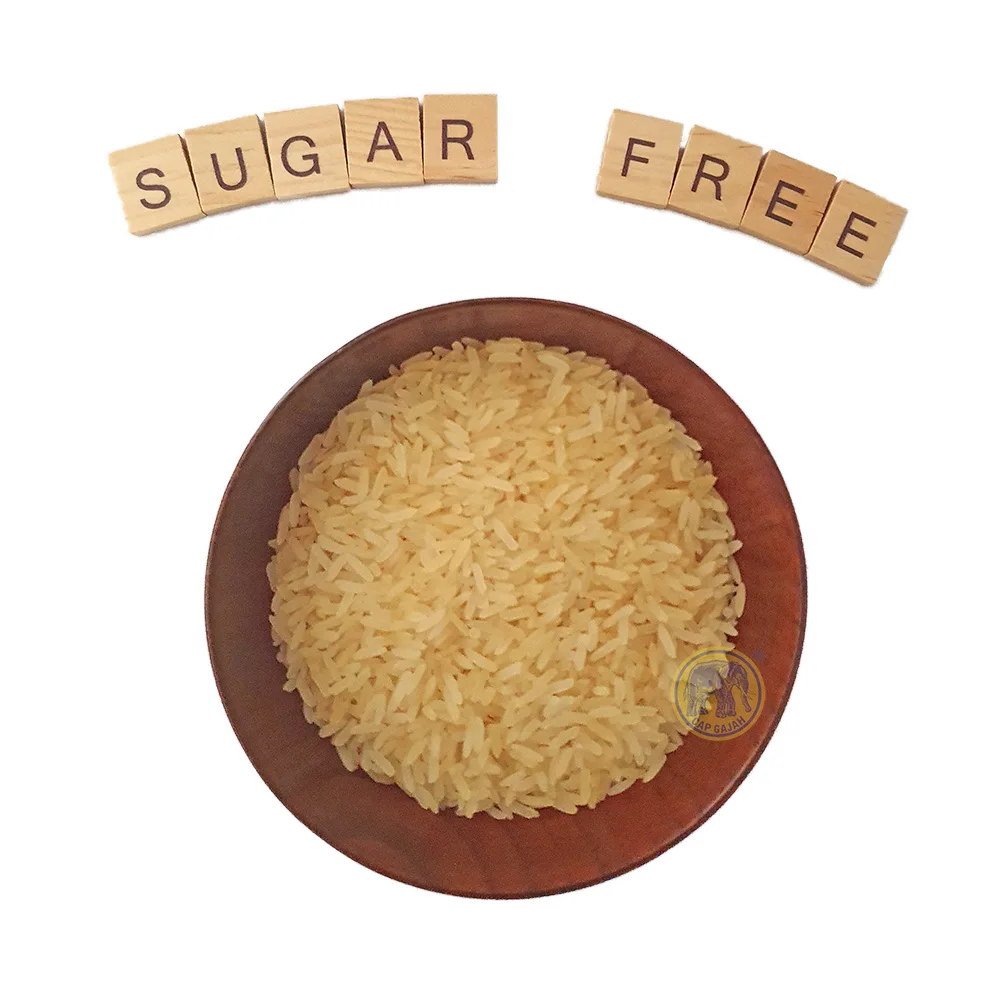 100% Natural Medium Grain Converted Parboiled Rice Good For Healthy Gut and Brain Function Firm Less Sticky From Malaysia
