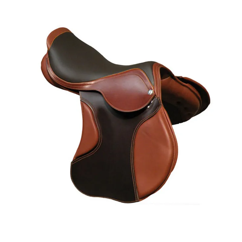 
High Quality Horse Racing Saddles Pure Leather Bates Advanta Saddle 