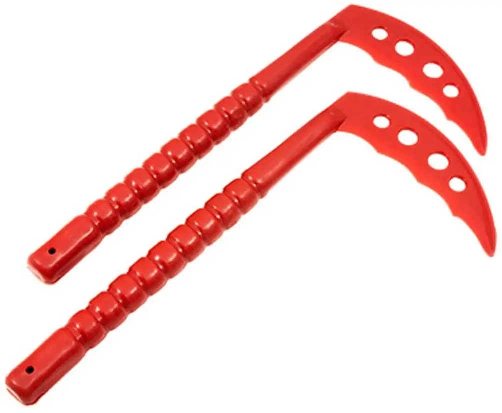 
Red Plastic kama training weapon 