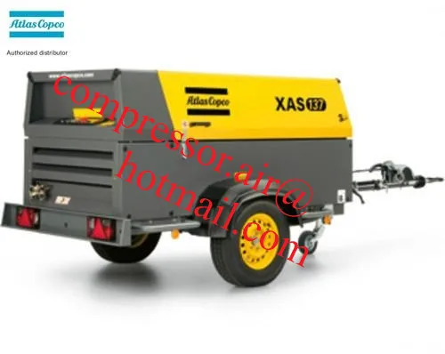 Atlas Copco air compressor xas 137 for sandblasting