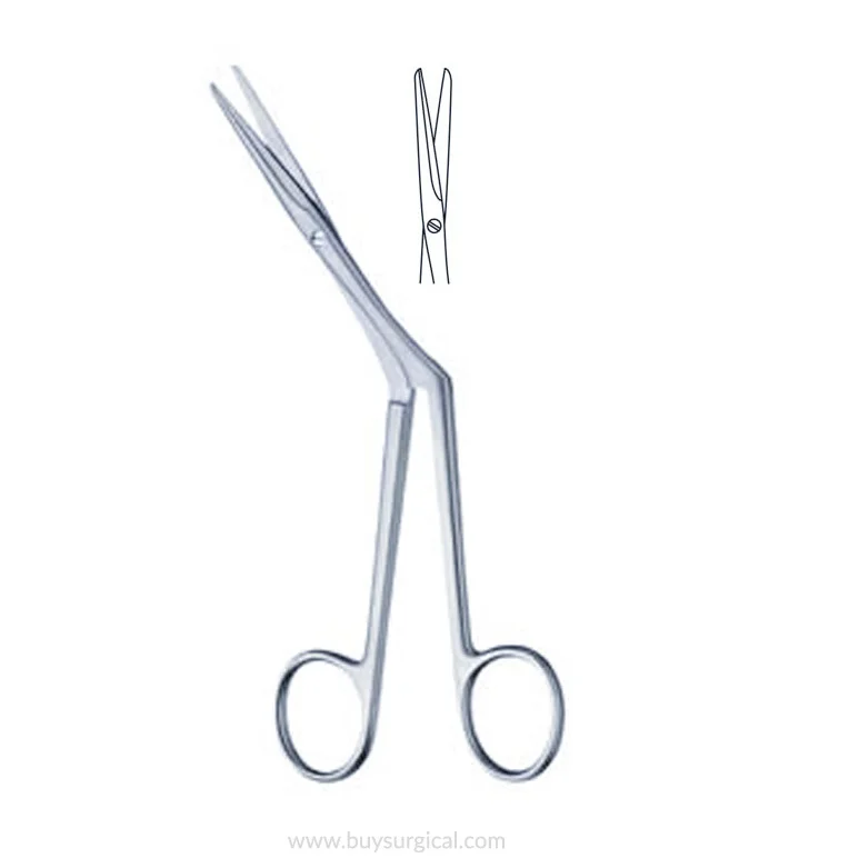 Top Quality Heymann Nasal Turbinectomy Scissors Stainless Steel Surgical ENT instruments
