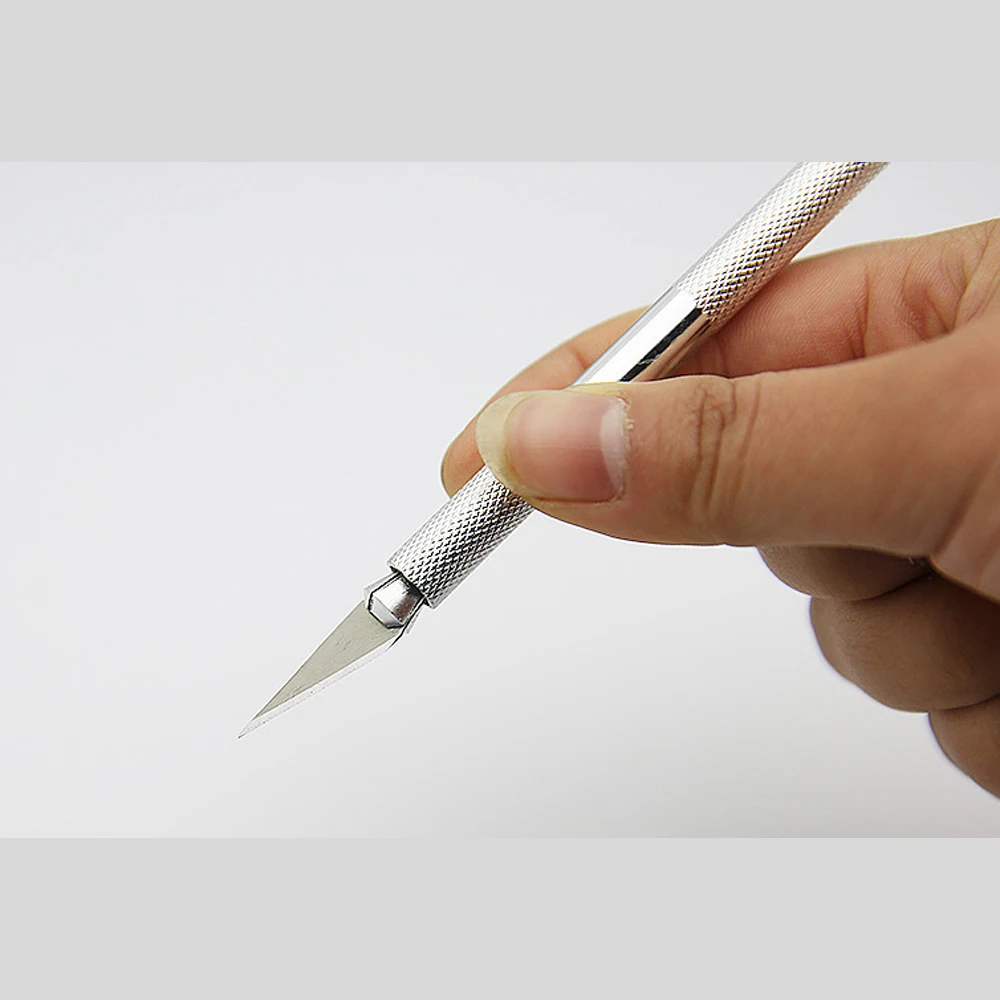 
Premium Quality Aluminum Craft Knife Pen Art & Craft Knife With Nonslip Handle 