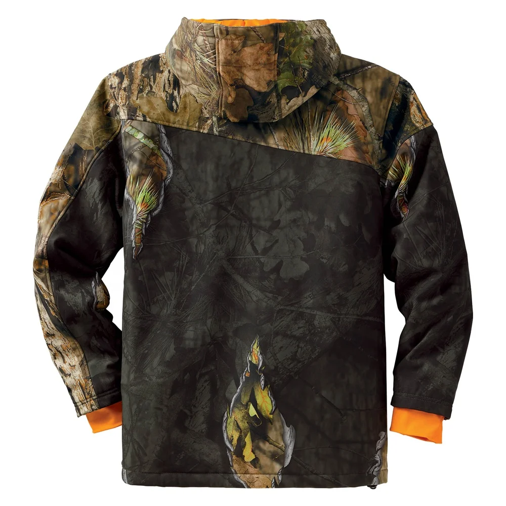 Adults water resistant hunting camo jacket camouflage clothes for hunter design for USA